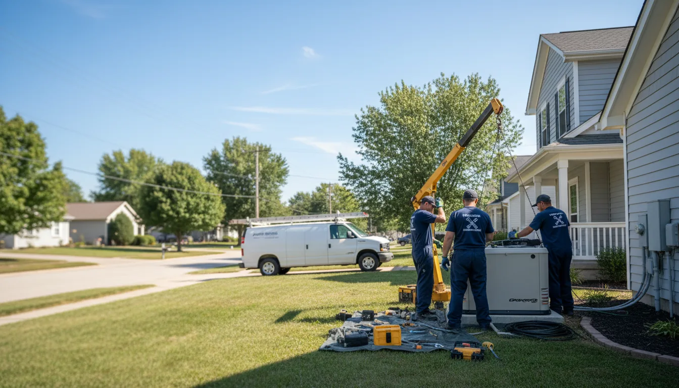 Generator Installation in Valley Spring, TX near me